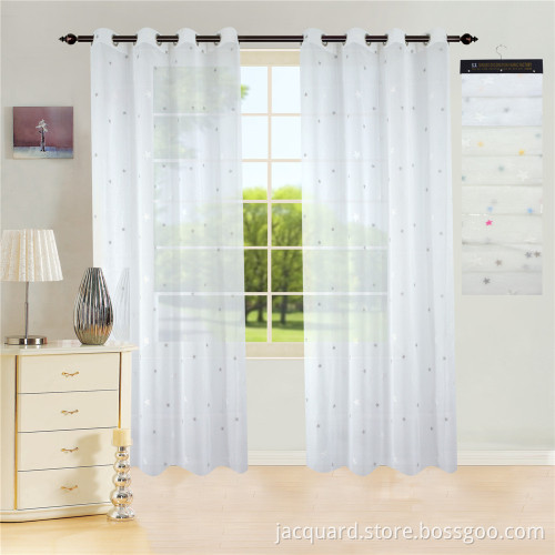 New Style Beautiful Fashion Embroidery Curtain